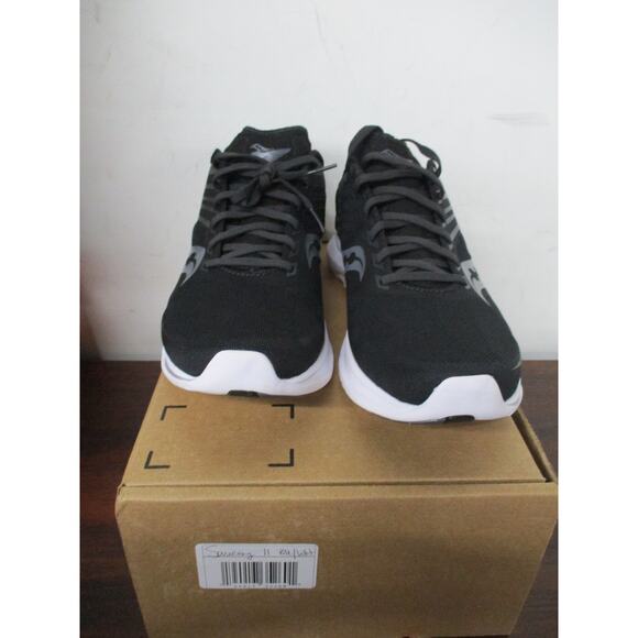 USED Saucony Women's Kinvara 12, black/silver - size 11 - Picture 3 of 10